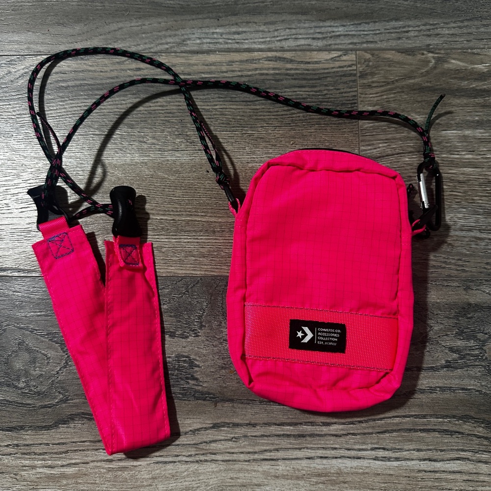 Converse Neon Pink Crossbody Bag
